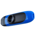 Miniatyrbilde 8 av 11: Elektrisk Kazoo 11cm Profesjonell Harpiks Liten Bærbar Kazoo Sett med Pickup for Ytelse Blå