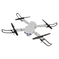 Miniatyrbild 9 av 11: RC Drone 4k Dubbelkamera Quadcopter Wifi Fällbar Fjärrkontroll Quadcopter 3 Vägs Hindrande Undvikande Höjdhåll Leksaker Gåvor för Pojkar Flickor Grå