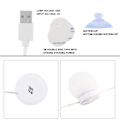 Miniatyrbillede 9 af 11: LED-pære spejl lys forfængelighed USB touch switch spejl lampe kit linse forlygte pærer kit 2 pærer