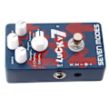 Miniatyrbilde 4 av 11: Effektpedal 7 moduser Multieffekter Modulasjonsforsinkelse Faseeffektor Gitartilbehør DC 9V