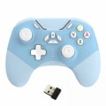 Miniatyrbilde 1 av 5: Trådløs spillkontroller for Windows 7 8 10 PC/iPhone/Android/Nintendo Switch /Tesla（Blå）