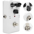 Miniatyrbild 10 av 11: Fördröjningspedal BBD Analog Krets Elektrisk Gitarr Monoblock Effekt med 3 Justeringsknappar 30mA