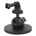 Miniatyrbild 2 av 11: Magnetisk actionkameramontering för Hero för Insta360 Stark sugkopp bilkameramonteringshållare med minikulhuvud och adapter