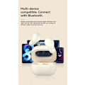 Pikkukuva 6 / 6: Nukkumistulpat - 2024 Uusimmat pienimmät näkymättömät nappikuulokkeet nukkumiseen, melun esto, Bluetooth 5.3, Mini langattomat nappikuulokkeet H
