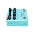 Miniatyrbild 3 av 11: Dual Delay Engine Effekt Elektrisk Gitarr Flera Lägen Fördröjningar Pedal med 40 Sekunders Stereo Loop