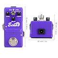 Miniatyrbild 9 av 10: Mini Metal Shell Analog ECHO Gitarr Effekt Pedal med True Bypass Instrument Tillbehör
