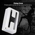 Miniatyrbild 3 av 9: H-formad metallgitarr pickup-fodral i mässing Humbucker-skydd för elgitarrer silver