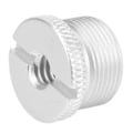 Miniatyrbild 4 av 11: 1/4 tum hon till 5/8 tum hane gängadapter Aluminiumlegering MikrofonskruvadapterSilver F18B