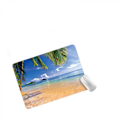Miniatyrbillede 2 af 3: Ultra tynd Medium Gaming Mouse Pad (250*300*2mm Overflade, Holdbar Polycarbonat Overflade, Silikon+Stof Mønster: Hav) Blå