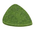 Miniatyrbilde 2 av 6: 10 stk ullplekter til gitar, ukulele, høy tetthet, 3 mm plekter for strengeinstrumenter, grønn