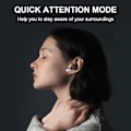 Pikkukuva 5 / 7: Langattomat nappikuulokkeet, Bluetooth V5.3 -kuulokkeet, vedenpitävät nappikuulokkeet, sisäänrakennetut mikrofonit, pitkäkestoinen toisto, korkealaatuinen stereokuuloke, melu