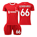 Miniatyrbillede 1 af 2: 2023-2024 Liverpool Børnefodbolddragtsæt - Nr. 66 ALEXANDER-ARNOLD#S No.66ALEXANDER-ARNOLD #S