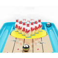 Miniatyrbild 2 av 5: Bordsspel Mini Bowling - Bordsskiva i trä  Liten Bowling Shooting  Kontorsbord Stressavlastande Prylar