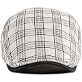 Miniatyrbilde 2 av 4: Justerbar Newsboy-hatt for menn Flat Cap Ivy Gatsby Beret Hatt
