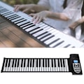 Miniatyrbild 10 av 11: Mjukt tangentbord piano 49-tangenters hoprullbar elektronisk multifunktionell förtjockad polyfon silikon