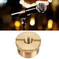 Miniatyrbild 11 av 11: 1/4 hona till 5/8 hane skruvadapter Ytbehandling av anodisering Durbale Mic gängadapter Mässing F14B