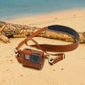 Miniatyrbild 8 av 9: Handgjord konstläder för Gopro-fodral Retro Wild Camera Protective Bag med objektivlock