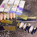 Miniatyrbild 10 av 11: 50 st Akryl Nageldisplay Ställ Färgglada Nagellack Display Ställ Nagellack Display Hållare