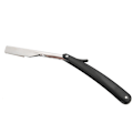 Miniatyrbillede 6 af 11: Barber Barberkniv Lige Kant Hårklipper Salon Foldbar Klinge Barberkniv med Klinge Sort