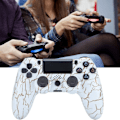 Miniatyrbillede 4 af 7: Dotpet PS4 Controller, Trådløs Controller Kompatibel med PS4/PS4 Pro/PS4 Slim/PC med Touch Panel/Audio Funktion/6-Axies Sensor/Du