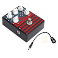 Miniatyrbillede 1 af 11: Distortion Guitar Pedal Amerikansk Retro Instrument med Aluminiumlegering Skal CP‑57 DC9V