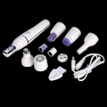 Pikkukuva 3 / 11: 7-in-1 USB Monitoiminen Kynsien Kiillotus Kasvojenpuhdistus Hieronta Kehon Karvanpoisto Kone (Valkoinen Violetti)