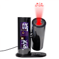 Miniatyrbillede 2 af 5: Multifunktionelt Vejrkalender LCD Projektionsur LED Baggrundsbelysning Alarm Shiyi
