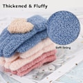 Miniatyrbilde 4 av 7: Vinterhansker for barn - Strikket, magiske, fullfingerhansker - Elastiske, varme, fleecefôrede, myke hansker for baby, småbarn, gutter og jenter (1-3 år)