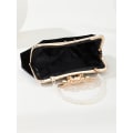 Miniatyrbillede 6 af 6: Dame Aften Taske med Blomster Lukning Rhinestone Krystal Clutch Pung til Bryllup Fest