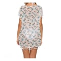 Miniatyrbilde 6 av 7: Wekity Kvinners Heklet Chiffon Duskkvast Badedrakt Strand Bikini Cover Ups for Badetøy (YT006)