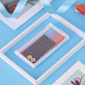 Miniatyrbilde 4 av 10: Gradient Ramp Soft Blended Falske Øyenvipper Forlengelse Lange Falske Øyenvipper 0.15C 9mm
