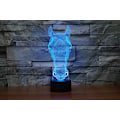 Miniatyrbillede 3 af 8: WJ 3D Hest Fjernbetjening 16 Farve Natlys Illusion Akryl LED Bordlampe Sengelampe Børns Soveværelse Skrivebordsdekoration Fødselsdagsgaver Legetøj til Børn