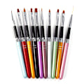 Miniatyrbilde 3 av 11: 10 stk / sett Neglekunst Gel Polish Design Maling Pen Manikyr Tegning Pen Verktøy
