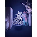 Miniatyrbillede 3 af 5: Genshin Impact Figurine Albedo 3D Illusion Lampe til Soveværelsesindretning LED Lys Sengeborde Natlamper Børnegave Abedo, huvudstad i Moçambique