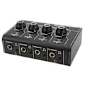 Miniatyrbillede 4 af 11: Hovedetelefonforstærker Splitter 4 Kanals Stereo Output RCA Input Mini Switcher 220VAC