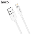 Pikkukuva 2 / 3: hoco. X68 todellinen väri 2.4A lataus- ja datakaapeli iPhone Lightning -liitäntään, nylonpunottu kaapeli