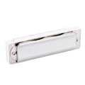 Miniatyrbillede 3 af 11: KONGSHENG AM-20D Fosfor Bronze Reed 10 Huller 20 Tone Blues Harmonika i A-Dur (Hvid)