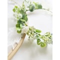Miniatyrbillede 2 af 3: Kunstig boho tiara bryllup eukalyptus baldakin til fotorekvisitter STYLE1 meget fleksibel kan laves til enhver form