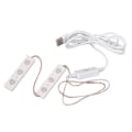 Miniatyrbilde 9 av 11: LED-sminke speil lys justerbar lysstyrke USB-plugg i DIY speil stripe lyspære 2 strenger (6 stk lysbrikker)