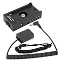 Miniatyrbild 4 av 11: F01AF970 Batteriadapter till FW50 Full Decode Dummy Batteri Set för Sony A7 A7II A7R A7S