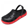 Miniatyrbillede 1 af 5: Unisex Have Clogs Sko Kvinder Mænd Sommer Slide On Sandaler-Sort(40/41 EU)