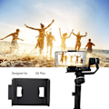 Miniatyrbild 9 av 11: Lättvikts metall smartphone hållare klämma förlängningsfäste montering för Feiyu G6 Plus Gimbal