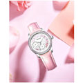Miniatyrbild 5 av 6: AVEKI Watch i äkta läder Flerfärgat vattentätt för män kvinnor, G-Pink (20 mm)