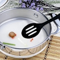 Miniatyrbillede 4 af 6: Silikone Non-Stick Røre- og Spiseske Sæt, 2-delt, Bpa-fri, Høj Varmebestandig, Bruges Til Omrøring og Servering