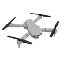 Miniatyrbild 6 av 11: RC Drone 4k Dubbelkamera Quadcopter Wifi Fällbar Fjärrkontroll Quadcopter 3 Vägs Hindrande Undvikande Höjdhåll Leksaker Gåvor för Pojkar Flickor Grå