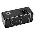Miniatyrbillede 2 af 11: DI Effektpedal Sort Multifunktionel Elektrisk Guitar Bas Pedaler XLR Audio Interface