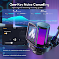 Miniatyrbild 2 av 8: RGB Gaming/Streaming Mikrofon & Mikrofonarm MAONO