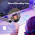 Miniatyrbild 5 av 8: RGB Gaming/Streaming Mikrofon & Mikrofonarm MAONO