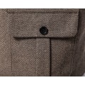 Pikkukuva 5 / 5: Miesten liivi, muodollinen hihaton V-kaula tweed-liivit, business casual -puvun liivi taskulla 2XL