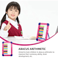 Miniatyrbilde 3 av 5: Tomaibaby Plast Abacus Matte Leke Pedagogisk Telletøy Addisjon Subtraksjon Perletellere Tidlige Matteferdigheter For Barn Mattespill Barnehageundervisning